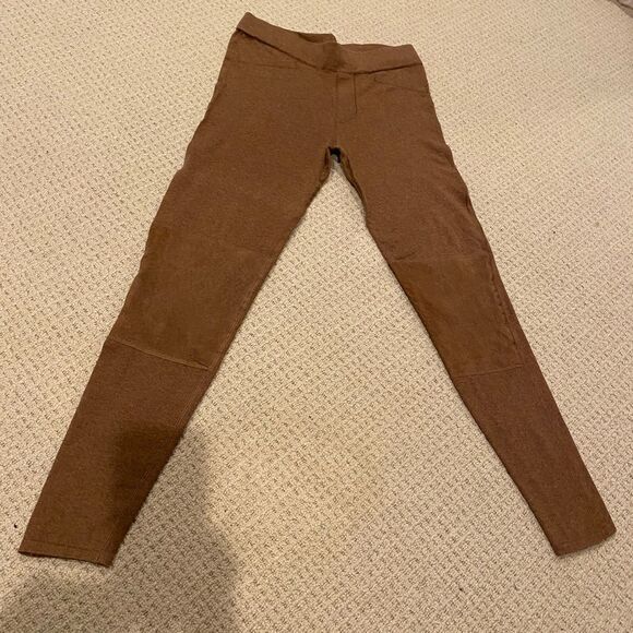 Minnie Rose Equestrian Style High Waisted Legging Suede Knee Size S - Picture 4 of 10